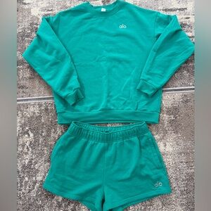 ALO Yoga spruce green Set